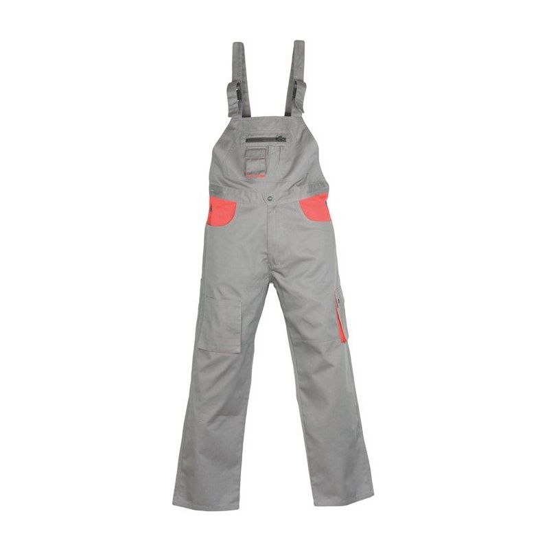 HLAČE RADNE FARMER CLASSIC PLUS SIVO/CRVENE Cijena